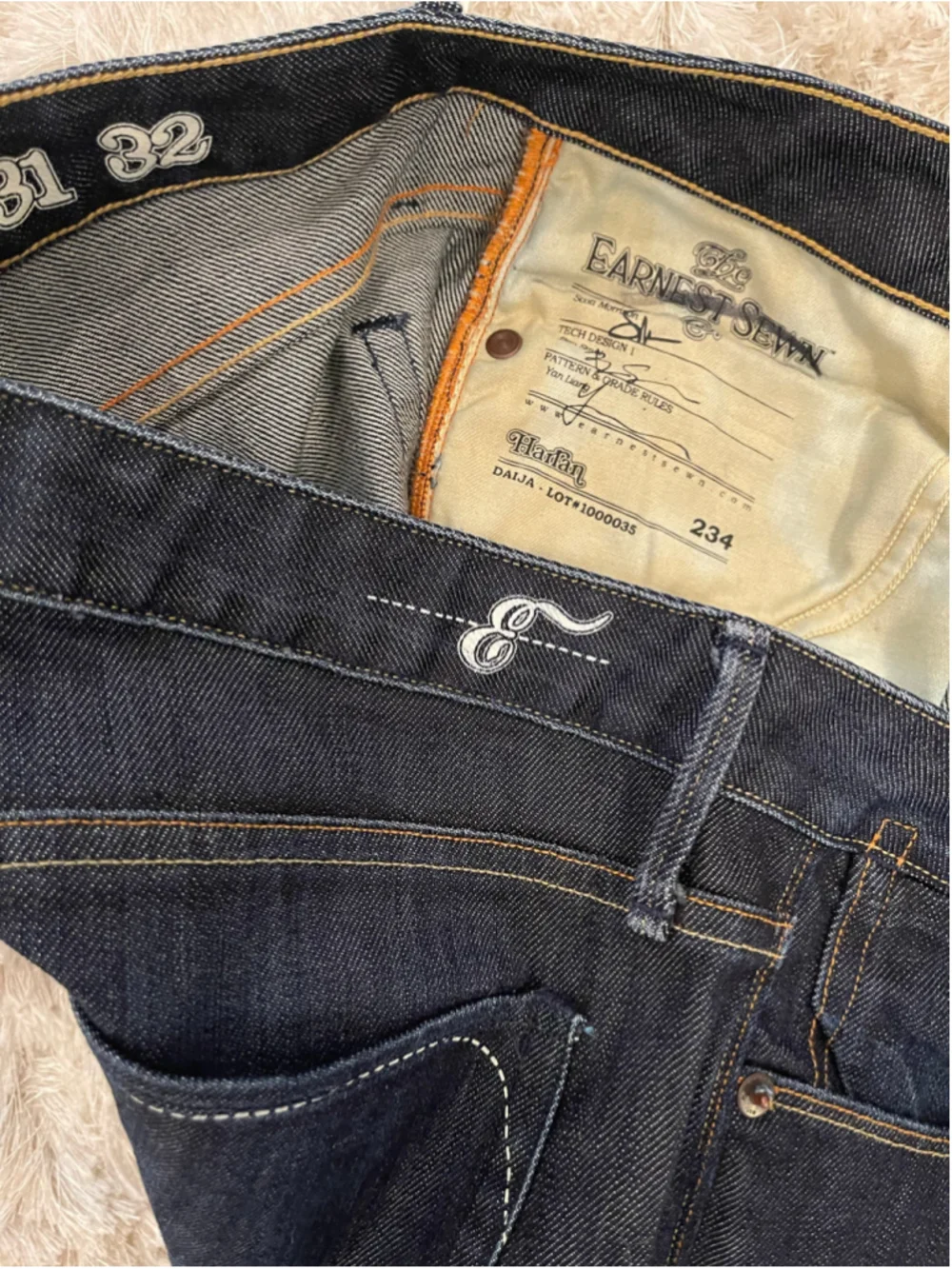Earnest Sewn these pre